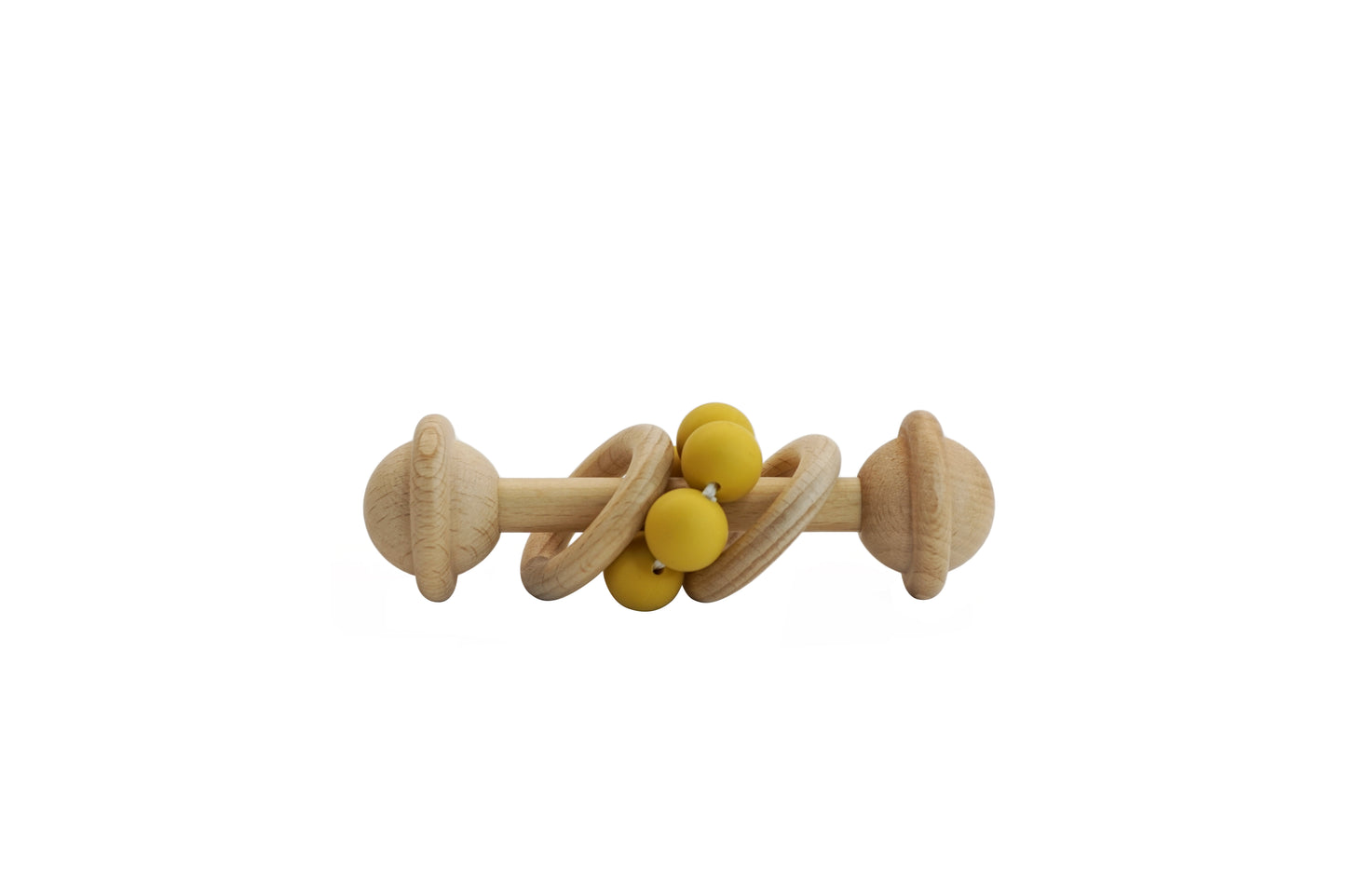 Beechwood Teething Rattle